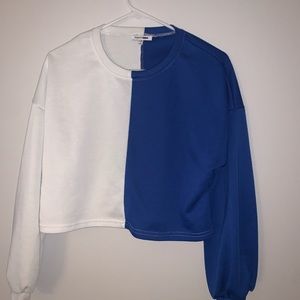 Fashion Nova cropped sweatshirt